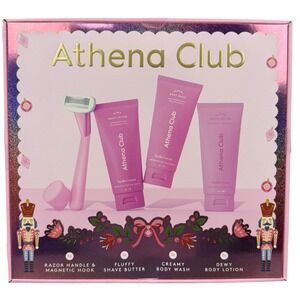 Athena Club The Smoothest Skin Set Vanilla Cocoon Scent 4 Pcs Christmas‎ Gift